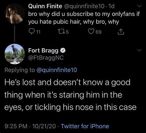 quinn finite fort bragg incident|Fort Bragg Hacked Tweet Was An Admin Replying To OnlyFans。